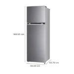 LG 272 Litres 2 Star Frost Free Double Door Refrigerator with Smart Diagnosis (GL-N312SDSY) - Image 15