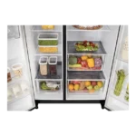 LG 650 Litres 3 Star Frost Free Side by Side Refrigerator with Multi Air Flow (GLB257HWB3) - Image 11